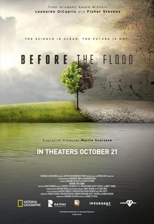 Before the Flood film posteri