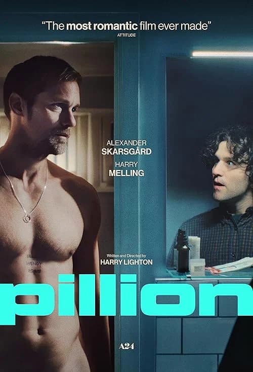 Pillion film posteri