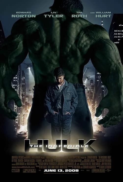 The Incredible Hulk film posteri